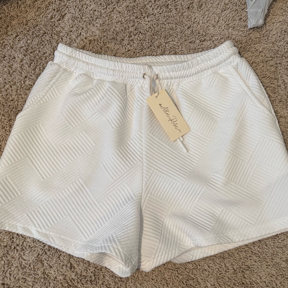 White Women Shorts